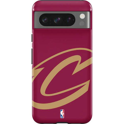 NBA Cleveland Cavaliers Large Logo Google Pixel 8 Pro Impact Case